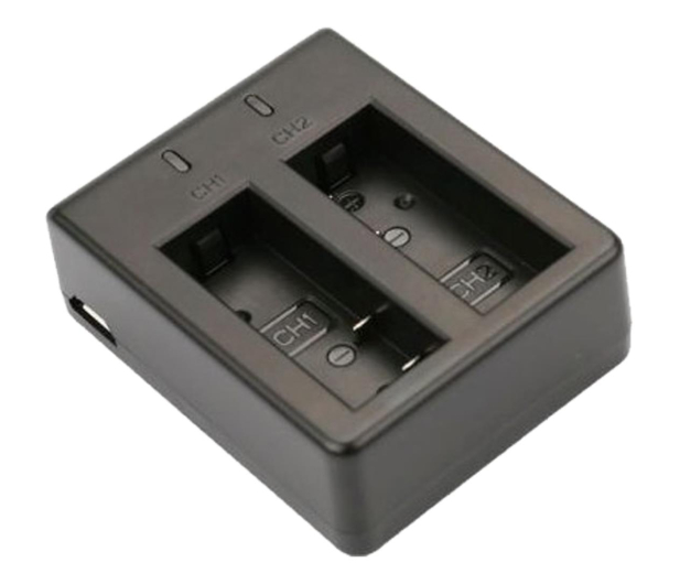 SJCAM Podwójna ładowarka do serii SJ4000 / M10 / SJ5000 - 726656 - zdjęcie